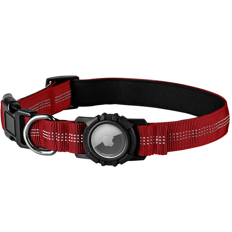 Pawloc™ - Dog Collar with Waterproof AirTag Case