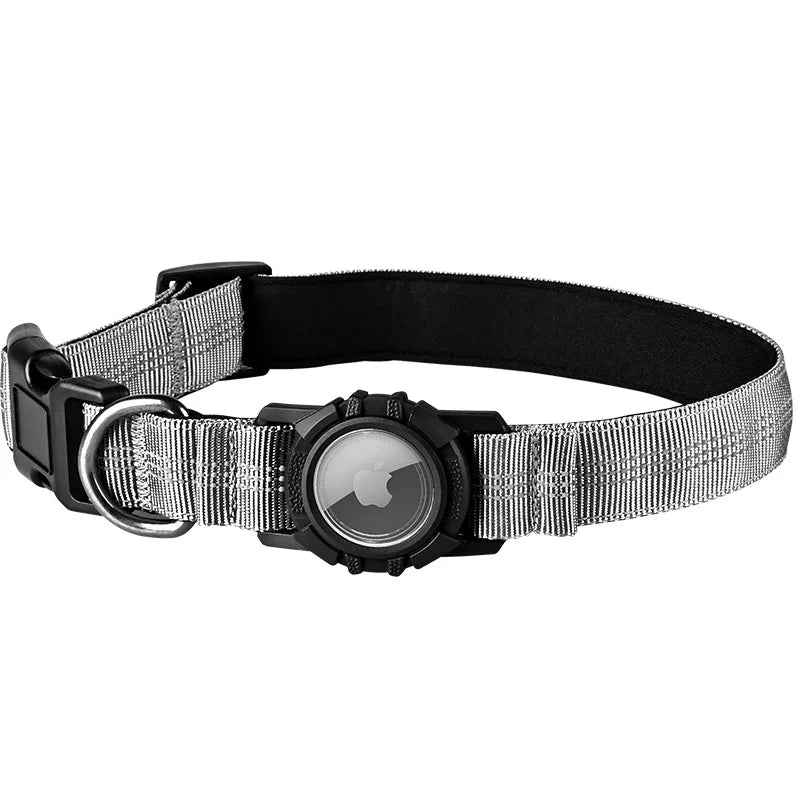 Pawloc™ - Dog Collar with Waterproof AirTag Case