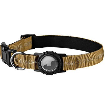 Pawloc™ - Dog Collar with Waterproof AirTag Case