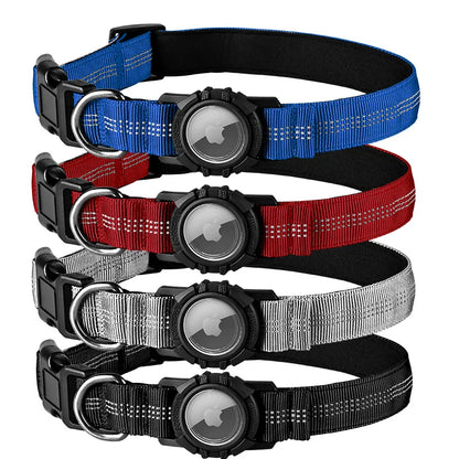 Pawloc™ - Dog Collar with Waterproof AirTag Case
