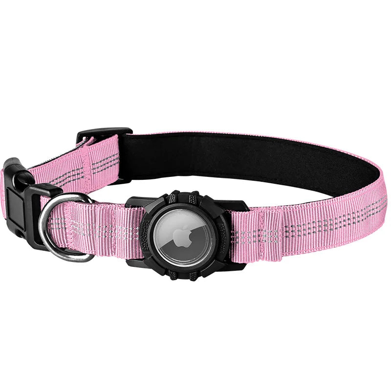 Pawloc™ - Dog Collar with Waterproof AirTag Case